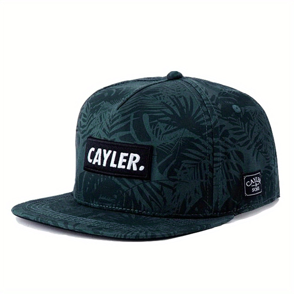 Men's Hip Hop Flat Brim Snapback Hat