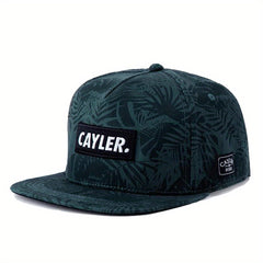 Men's Hip Hop Flat Brim Snapback Hat