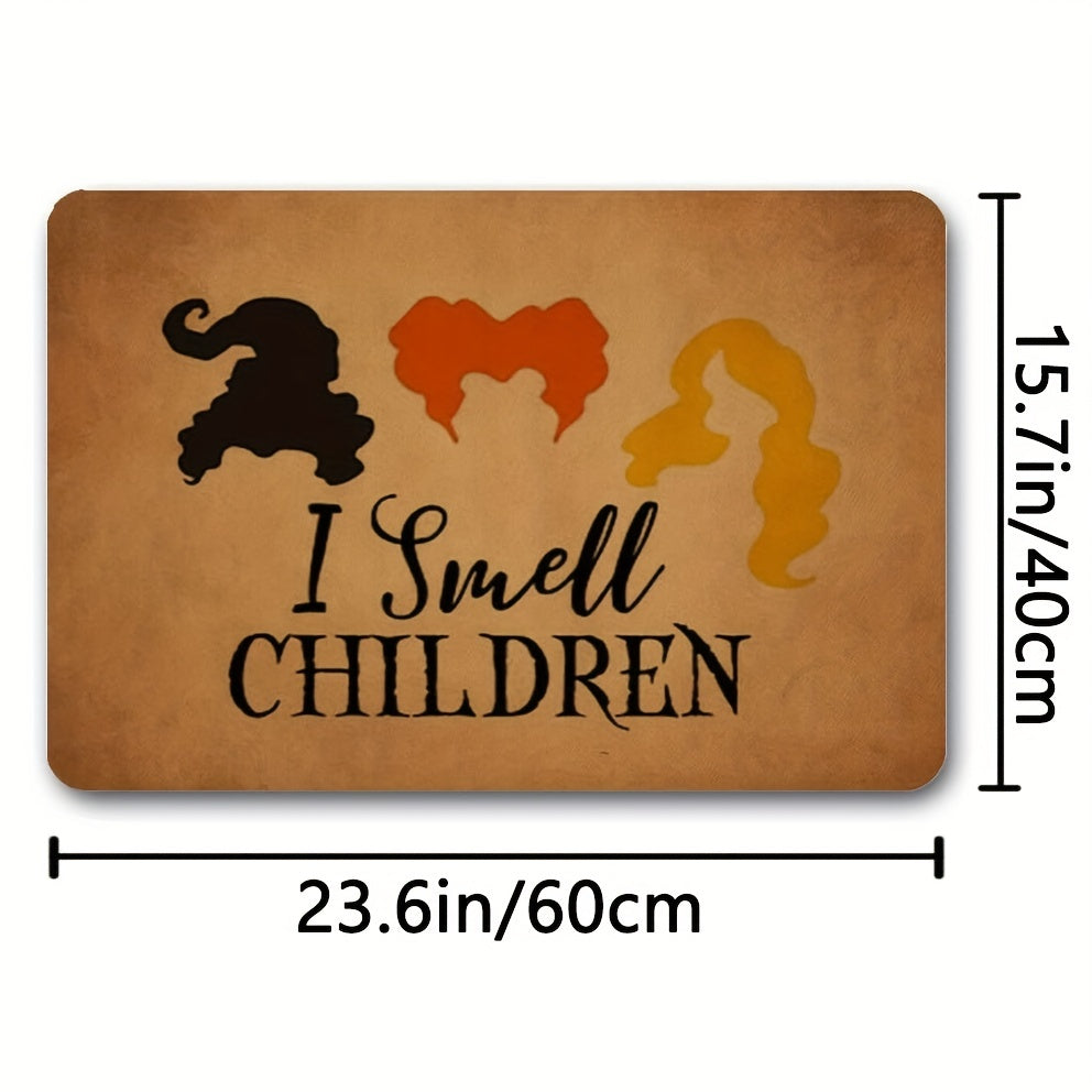 Halloween Doormat Dirt Resistant Low Pile Indoor Outdoor Ent