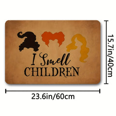 Halloween Doormat Dirt Resistant Low Pile Indoor Outdoor Ent