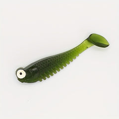 10pcs Soft Fishing Lures Kit Bass Trout Crappie Swimbaits Lures 2in