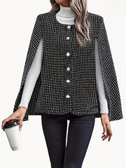 Long Sleeve Blazer Single Breasted Open Front Outerwear Women's