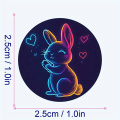 500pcs Love Animal Vinyl Stickers for Phones Laptops Bottles