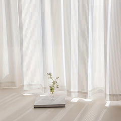 Modern Clover Yarn Curtain for Floating Window Balcony