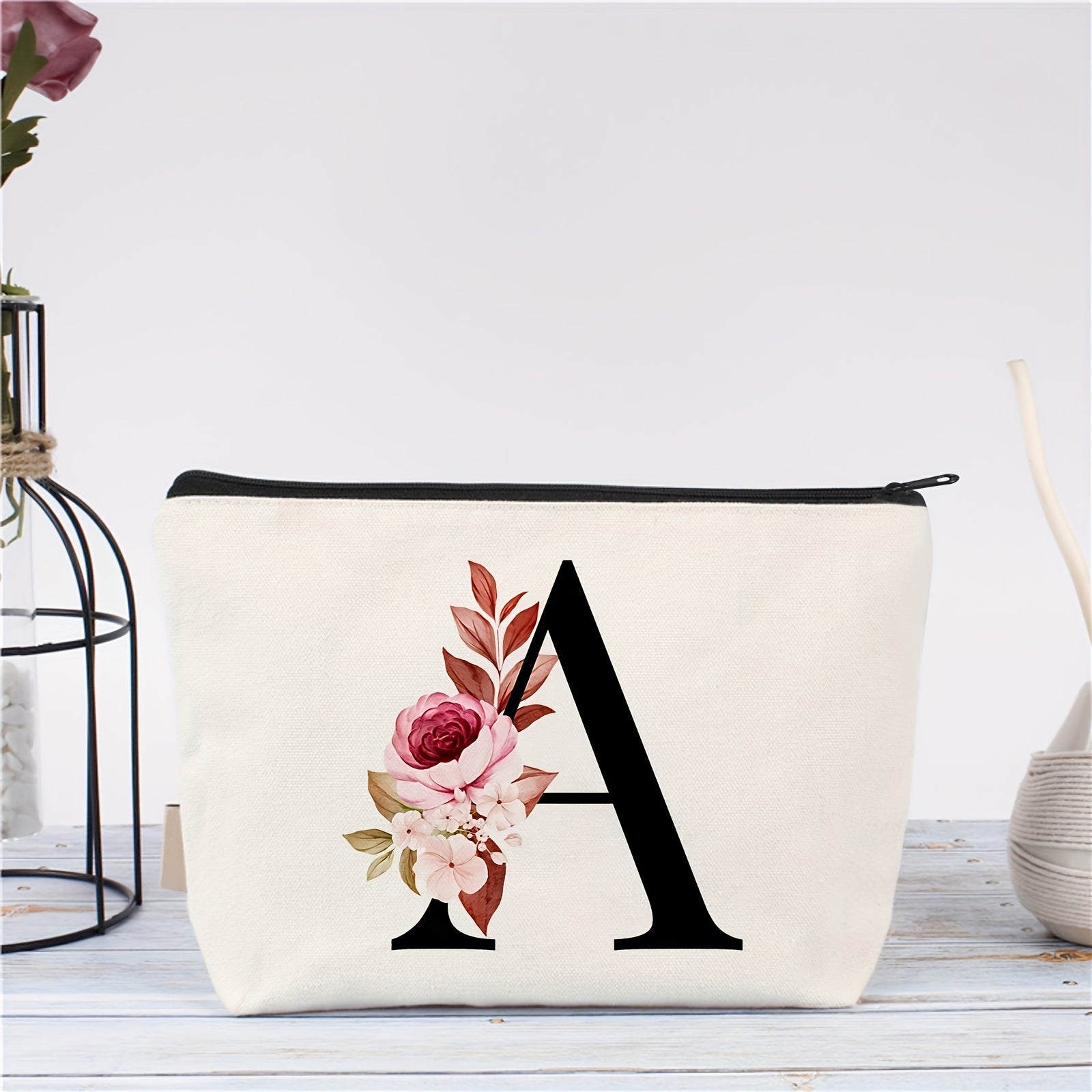 Customizable Makeup Bag for Women - Personalized Birthday Gift