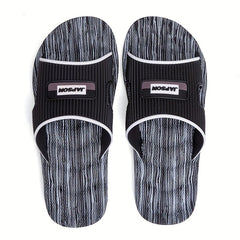 Men's Non Slip Slides Open Toe Shoes Indoor Outdoor Beach Shower