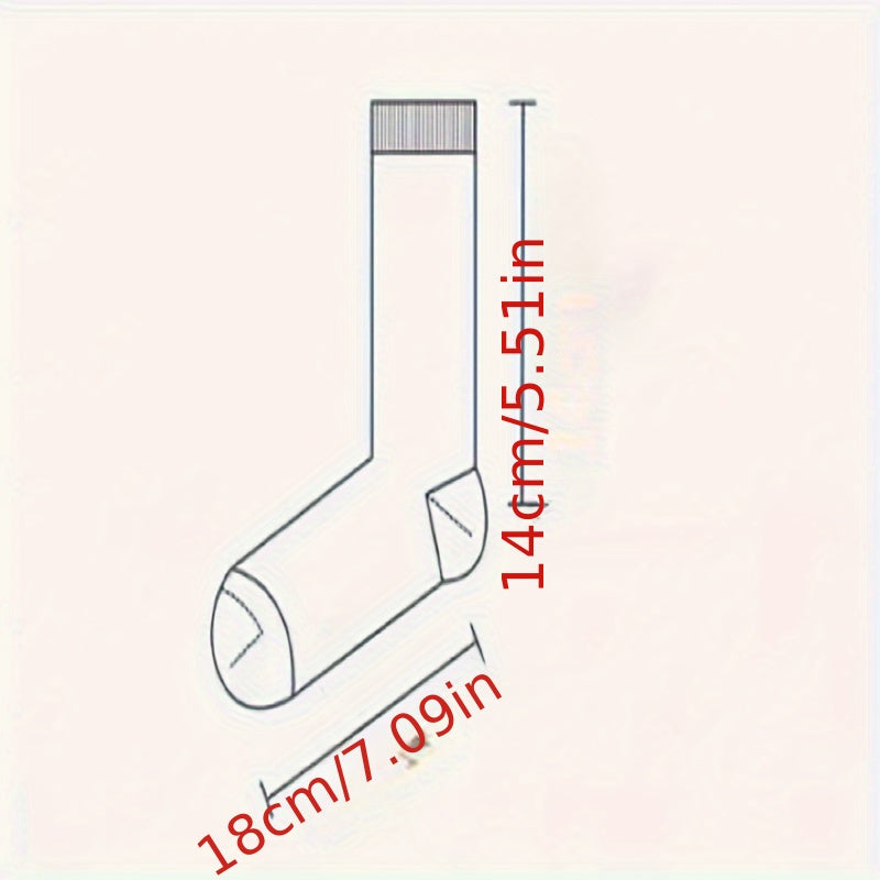 Yoga Socks Non-Slip with Silicone Bottom Breathable Crew Socks