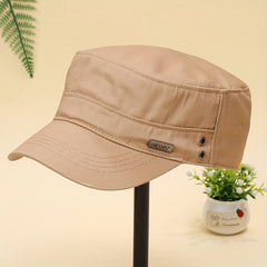 Solid Cotton Newsboy Hat Lightweight Flat Cap