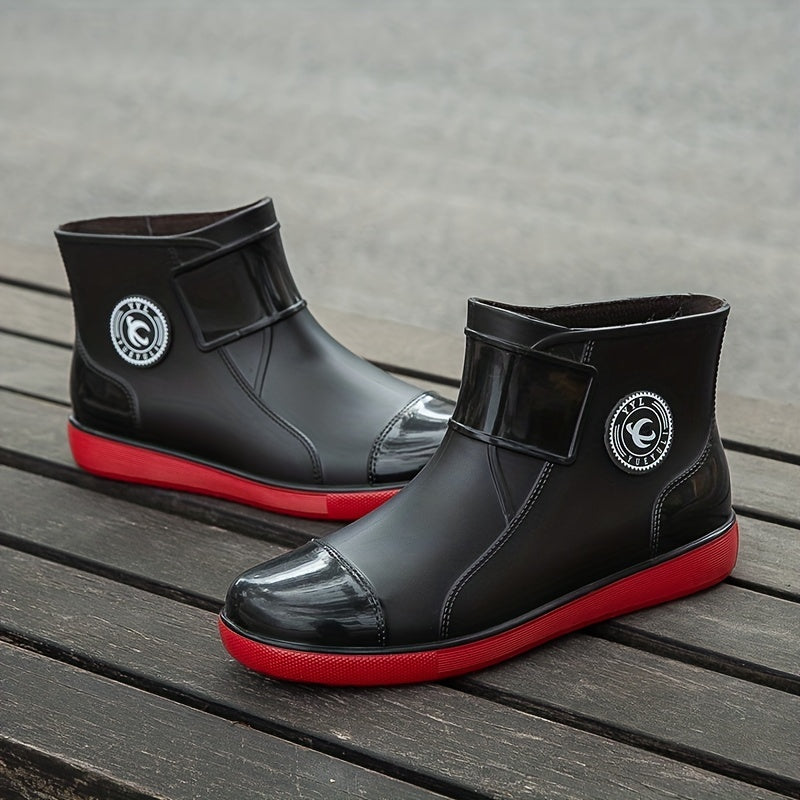 Men's Waterproof Rain Boots for Fishing Climbing