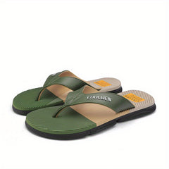Men's Thong Sandals Non Slip Flip flops for Indoor Outdoor Beach Shower
