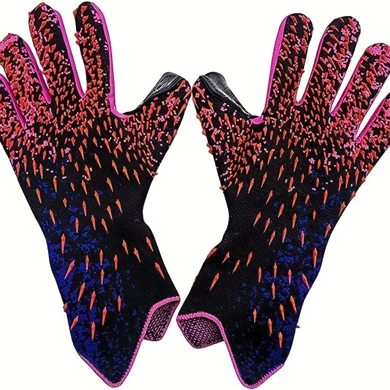 Strong Grip Soccer Goalie Gloves with Finger Protection