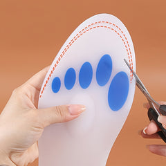 Silicone Insoles Full Sole Pads Plantar Fasciitis Heel Spurs Support