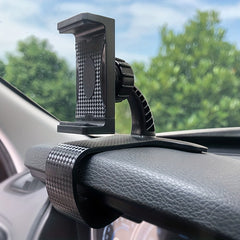 Secure Magnetic Car Phone Holder for GPS Navigation