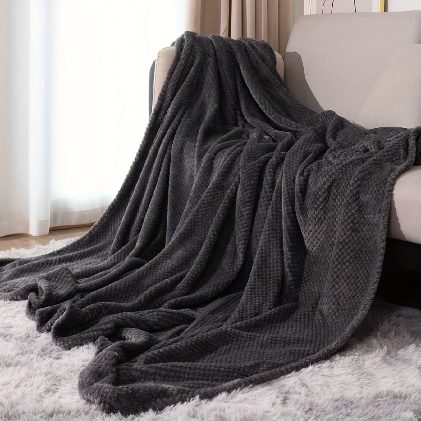 Winter Warm Fleece Throw Blanket Soft Warm Throw Blanket for Bed Couch