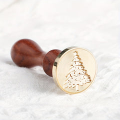 1pc Christmas Tree Wax Seal Set DIY Decoration Scrapbooking Accessorie