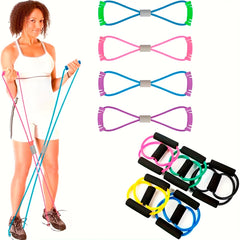 8 Shaped Resistance Tension Rope Yoga Band