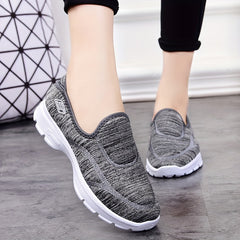 Women's Slip-On Casual Sneakers Soft Soles Lightweight Sports Shoes