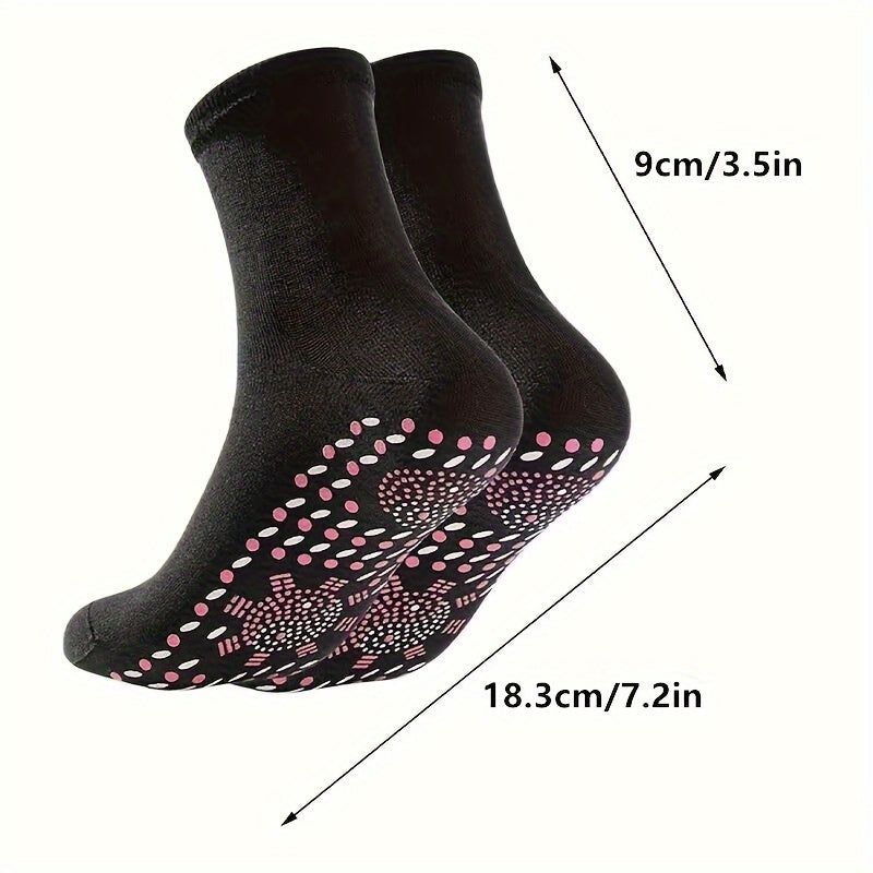 3 Pairs Slimming Tourmaline Magnetic Socks For Men