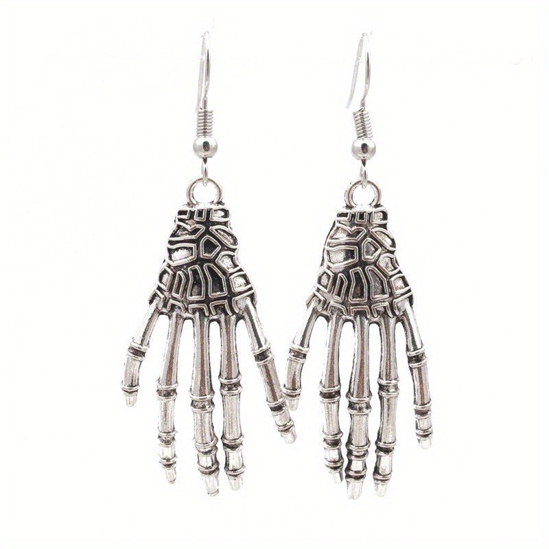 Skeleton Ghost Claw Earrings Halloween Gift