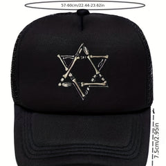 Skull Hand Five star Baseball Cap Men Women