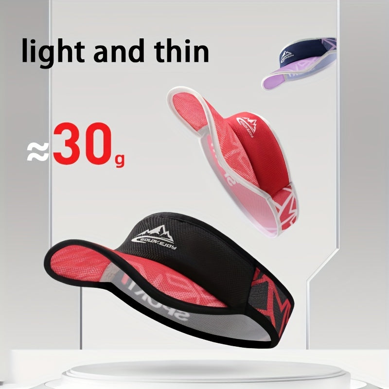 Breathable UV Protection Sun Visor Hat for Outdoor Activities