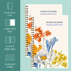 Budget Planner Notepad Expense Tracker Notebook Finance Planner