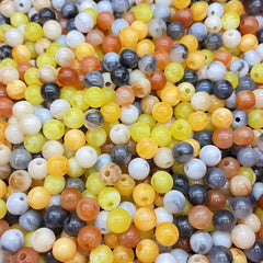 100pcs 8mm Acrylic Beads Double Beads DIY Jewelry Necklace Bracelet Earrings