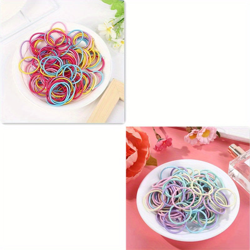 Hair Ties Elastic Decorative Hair Accessories Set for Baby Girls