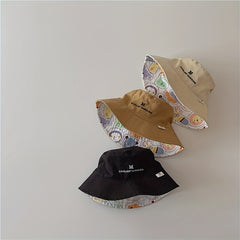 Unisex Baby Sun Hat Children's Basin Hat Summer Fisherman's Hat
