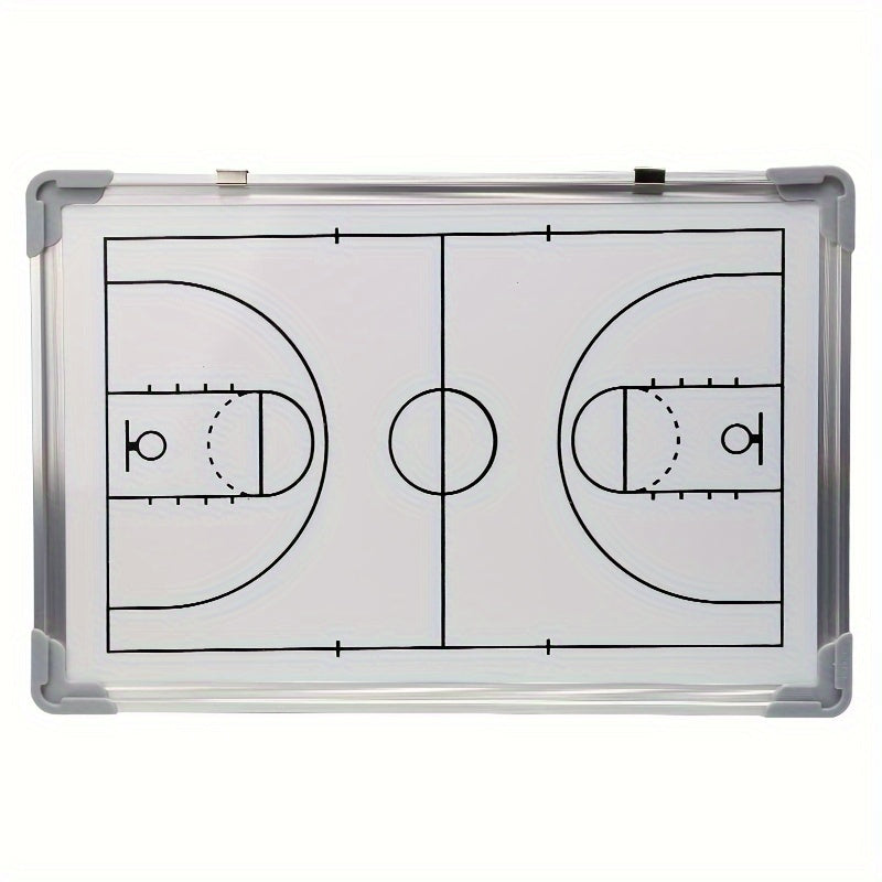 Basketball Tactical Board Aluminum Frame Magnetic Wall Mounted