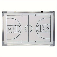 Basketball Tactical Board Aluminum Frame Magnetic Wall Mounted