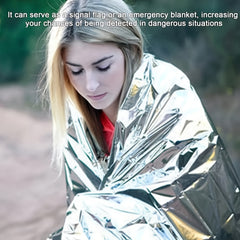Emergency Blanket Outdoor Survival Foil Thermal Blanket