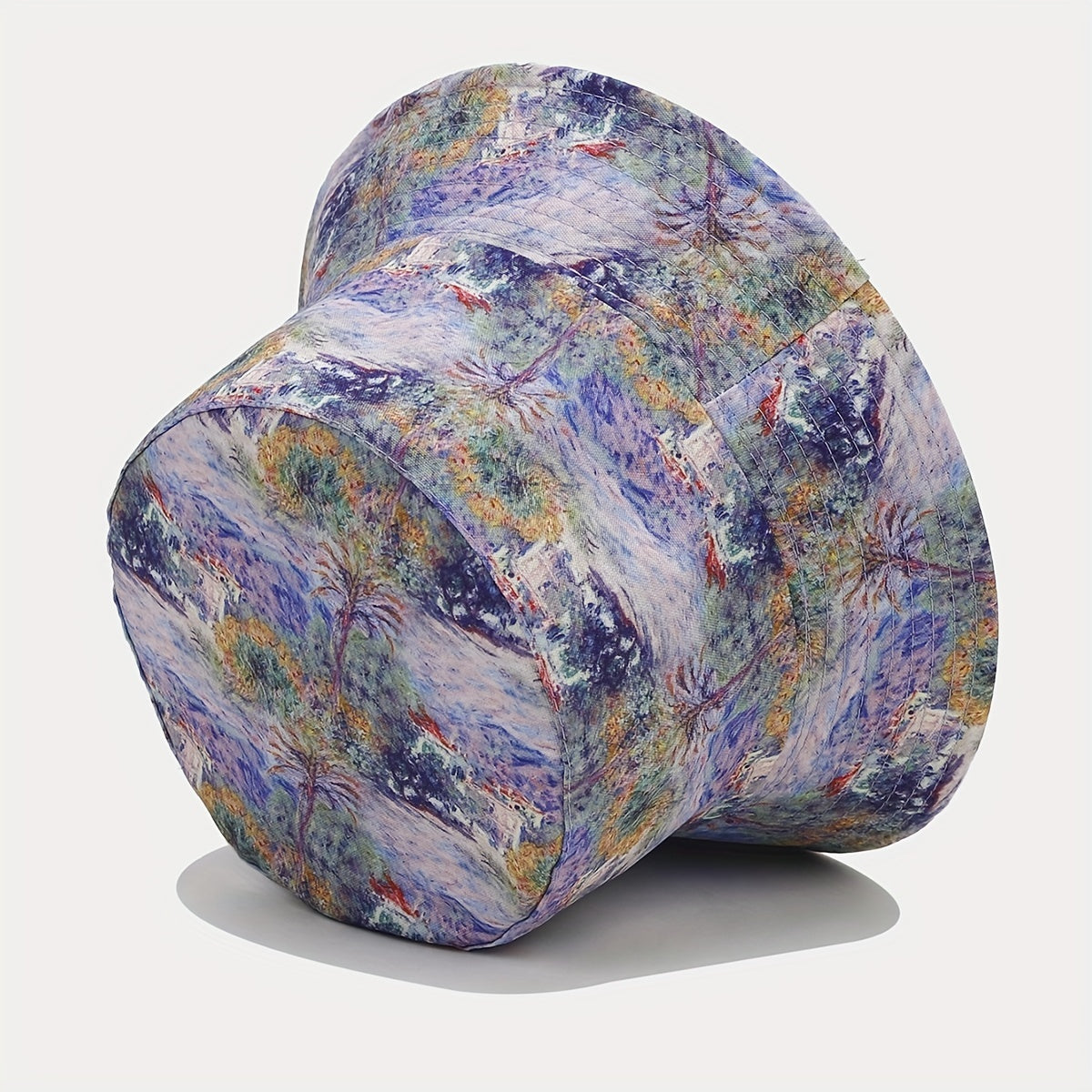 Creative Oil Painting Bucket Hat for Men Women Outdoor Sun Protection