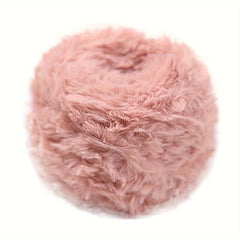 Faux Fur Yarn Thick Wool DIY Knitting Scarf Blanket Mink Velvet