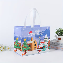 4pcs Christmas Gift Bags With Handles 32 24 17 02cm