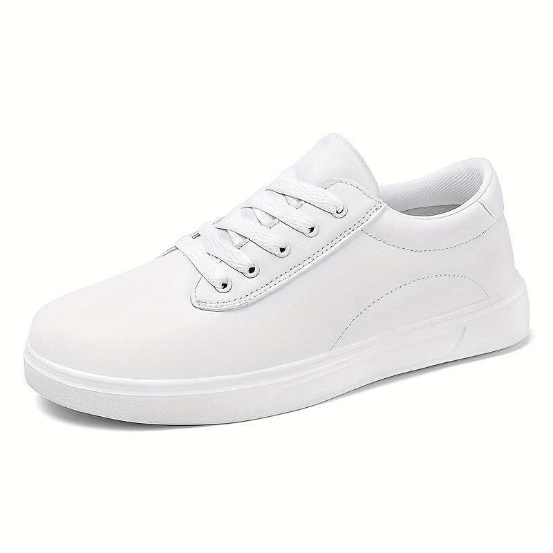 Men's Skate Shoes Easy Clean Good Grip Lace up Sneakers