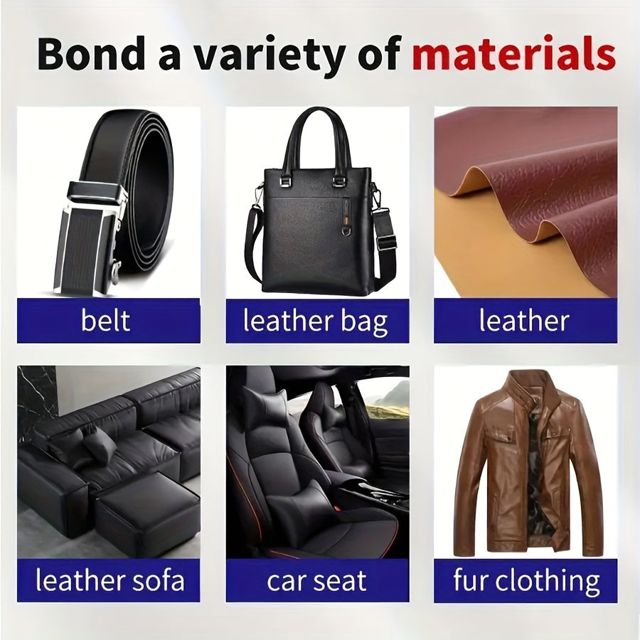 60ml Leather Fabric Glue Strong Waterproof Wash Sticky Leather Bag Sofa Clothes