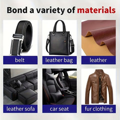 60ml Leather Fabric Glue Strong Waterproof Wash Sticky Leather Bag Sofa Clothes