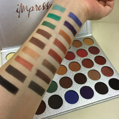 35 Shades Eyeshadow Palette Highly Pigmented Waterproof Makeup