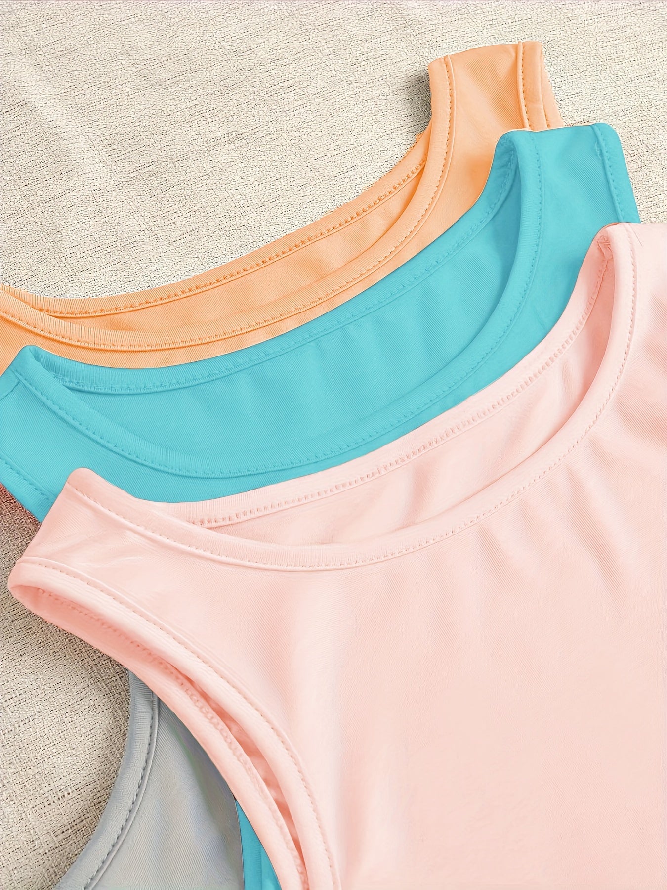 3-Piece Pajama Set Tank Top & Shorts