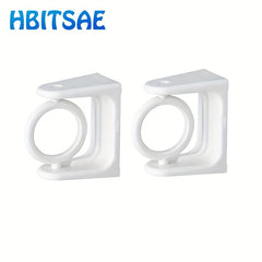 2pcs Punch Curtain Rod Holder Self Adhesive Clothes Rail Bracket