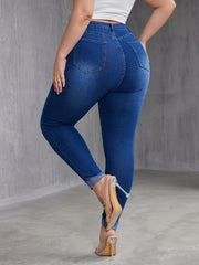Women's Plus High Rise High Stretch Jeans