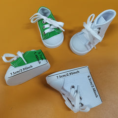 18 inch Doll Canvas Shoes Set of 2 Pairs