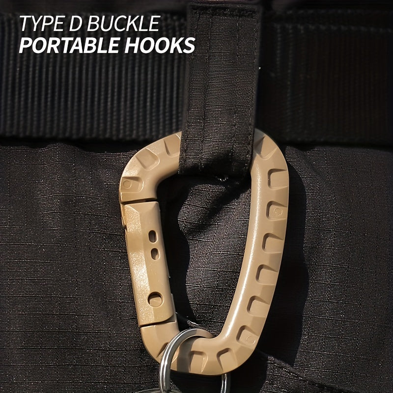 Tactical Carabiner for Camping Climbing Backpacking