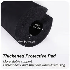 Barbell Pad Squat Pad for Neck, Shoulders, Lungs & Hips Protection