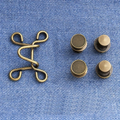 Detachable Buttons For Jeans Waist Adjustment Buckle Waist Tightener