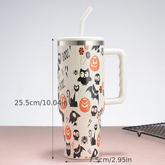 Halloween Tumbler 40oz Stainless Steel Thermal Water Bottle