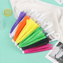 Colorful Umbrellas Doll Rain Gear 18in Doll Girls Accessories
