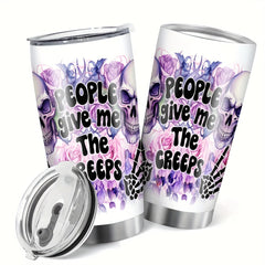 590ml Stainless Steel Water Cup Insulated Leakproof Bottle for Outdoor Sports