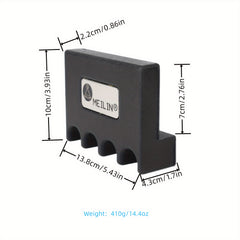4 Holes Billiard Snooker Cue Rack Pool Cue Holder Billiard Supplies